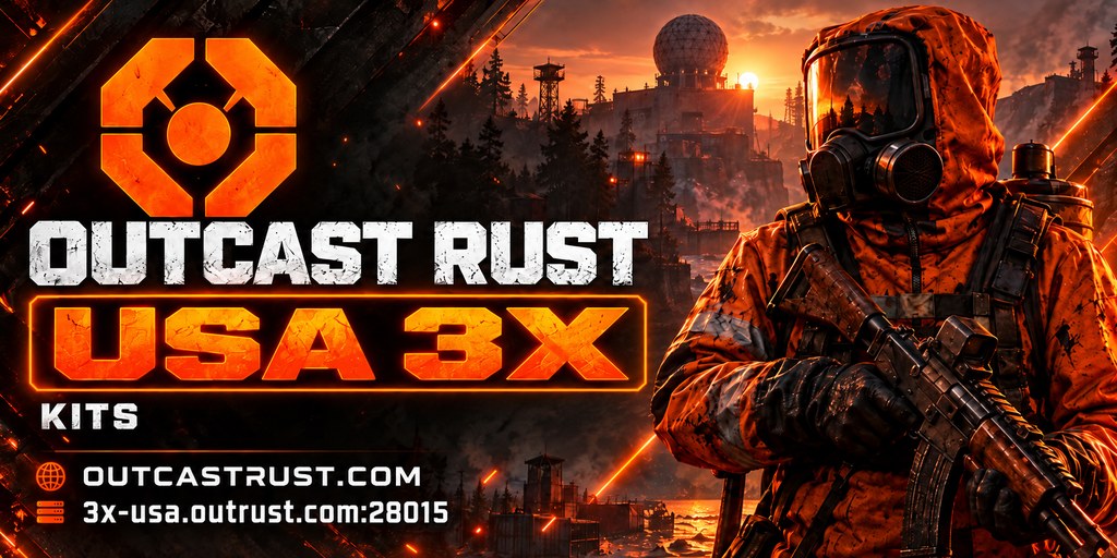 Outcast Rust 3x Trio USA image